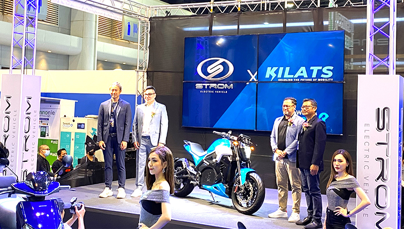 “KILATS Partners STROM to launch Battery Swap in Thailand”